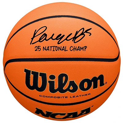Paige Bueckers UConn Huskies Autographed Wilson NCAA EVO NXT Size 6 Replica Basketball with "25 National Champ" Inscription