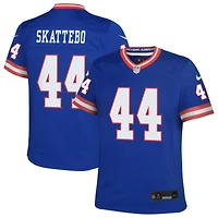 Youth Nike Cam Skattebo Royal New York Giants Alternate 2 Game Jersey