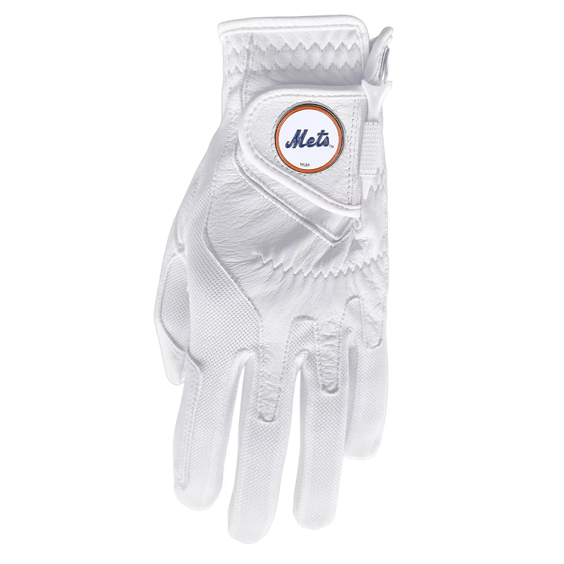 New York Mets Cabretta Magnet Golf Glove