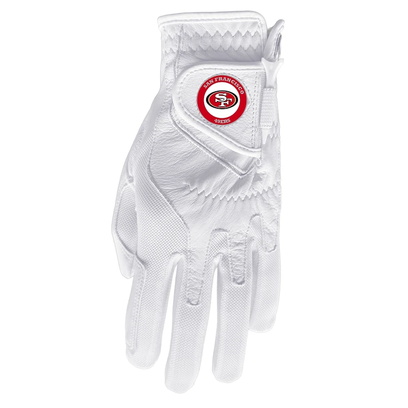 San Francisco 49ers Cabretta Magnet Golf Glove