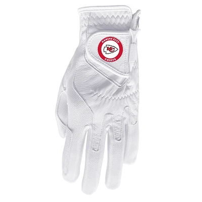 Kansas City Chiefs Cabretta Magnet Golf Glove