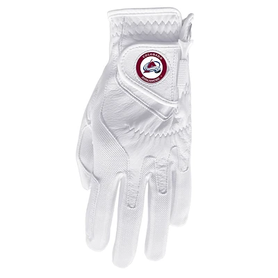 Colorado Avalanche Cabretta Magnet Golf Glove