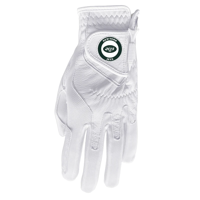 New York Jets Cabretta Magnet Golf Glove