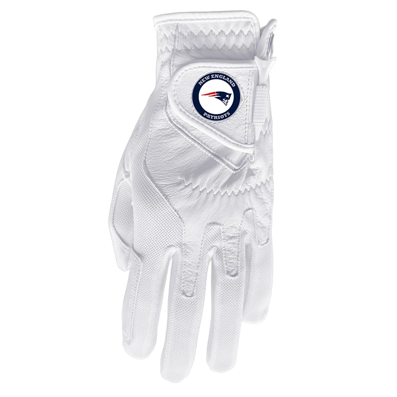 New England Patriots Cabretta Magnet Golf Glove