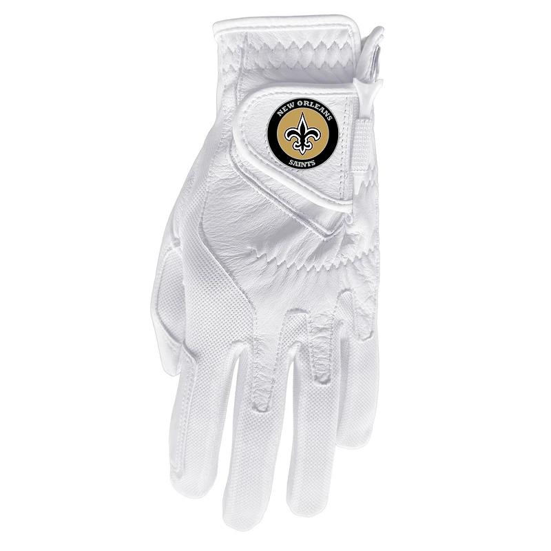 New Orleans Saints Cabretta Magnet Golf Glove