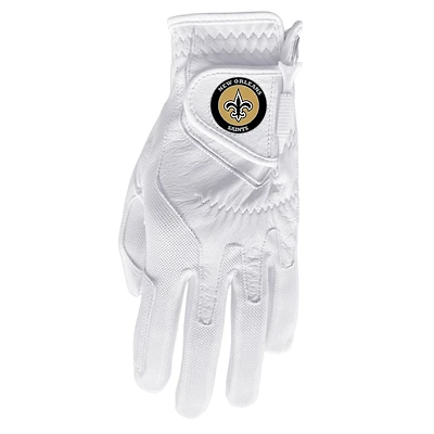 New Orleans Saints Cabretta Magnet Golf Glove