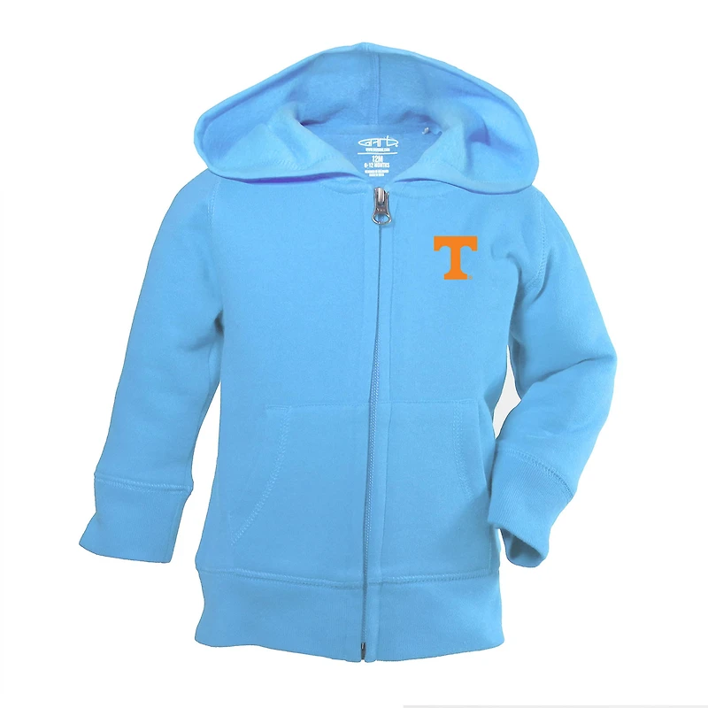 Infant Garb Light Blue Tennessee Volunteers Full-Zip Hoodie