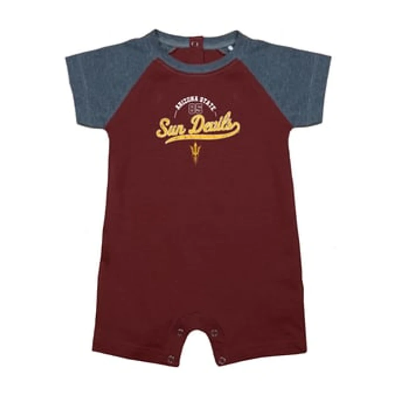 Infant Garb Maroon Arizona State Sun Devils Randy Romper