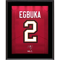 Emeka Egbuka Tampa Bay Buccaneers 10.5" x 13" Jersey Number Sublimated Player Plaque