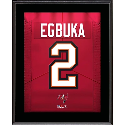Emeka Egbuka Tampa Bay Buccaneers 10.5" x 13" Jersey Number Sublimated Player Plaque