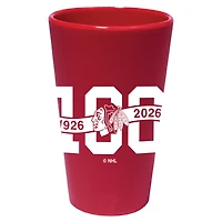 WinCraft Chicago Blackhawks Centennial 16oz. Silicone Pint Glass