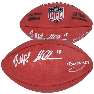 Baker Mayfield, Mike Evans & Bucky Irving Tampa Bay Buccaneers Autographed Wilson Duke Full Color Football