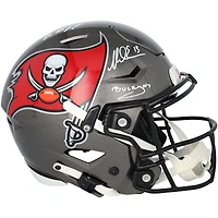 Bucky Irving, Mike Evans & Baker Mayfield Tampa Bay Buccaneers Autographed Riddell Speed Flex Authentic Helmet