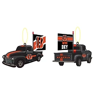Cincinnati Bengals Hangable 3" Rally Truck Two-Piece Statue Set