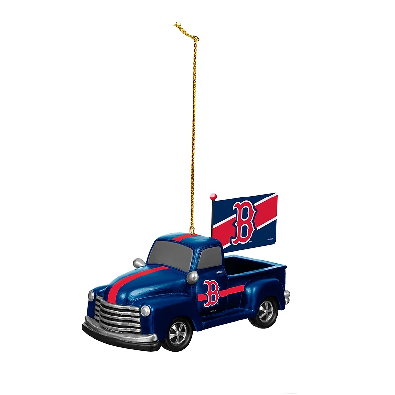 Boston Red Sox 3" Rally Truck Two-Piece Ornament Set