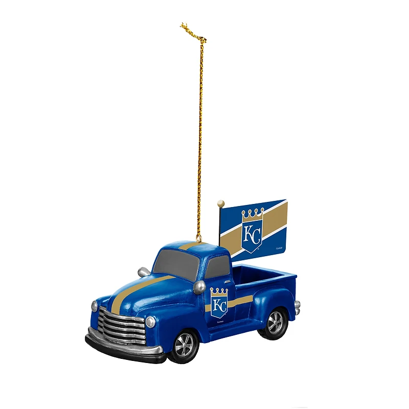 Kansas City Royals 3" Rally Truck Two-Piece Ornament Set
