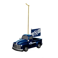 New York Yankees 3" Rally Truck Two-Piece Ornament Set