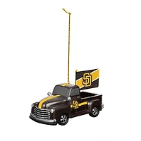 San Diego Padres 3" Rally Truck Two-Piece Ornament Set