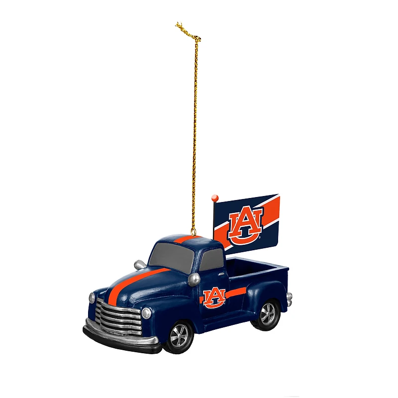 Auburn Tigers 3" Rally Truck Two-Piece Ornament Set