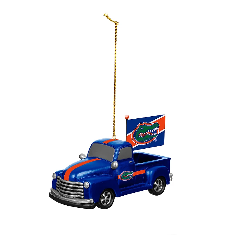 Florida Gators 3" Rally Truck Two-Piece Ornament Set