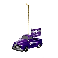 Kansas State Wildcats 3" Rally Truck Two-Piece Ornament Set