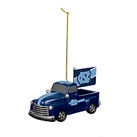 North Carolina Tar Heels 3" Rally Truck Two-Piece Ornament Set