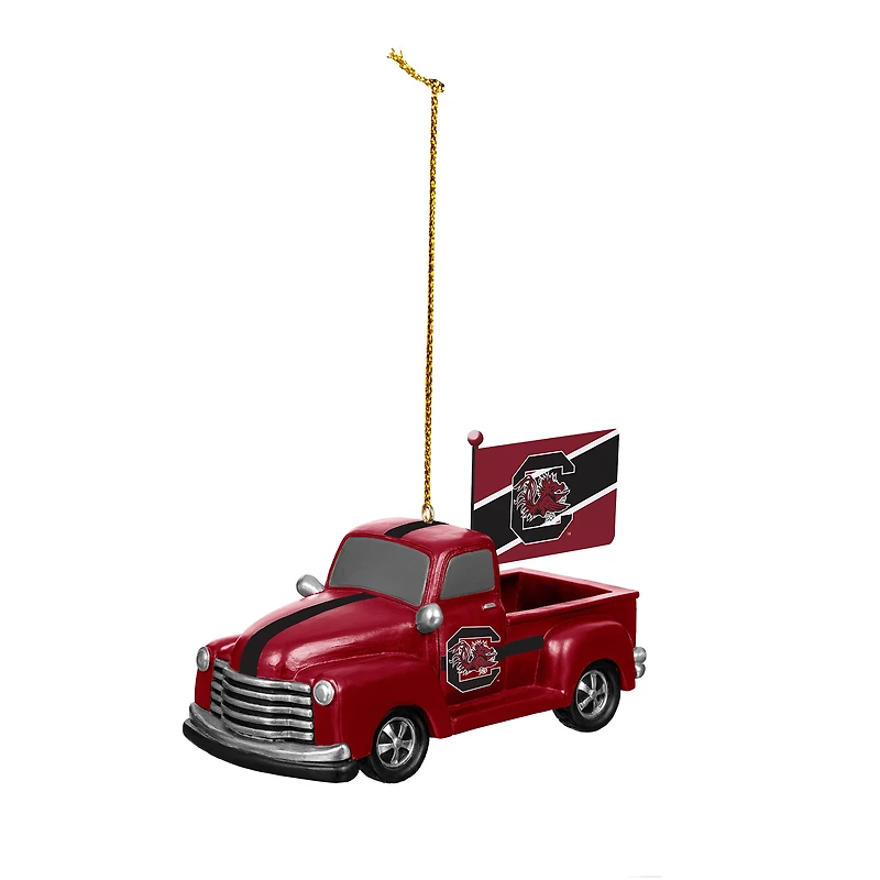 South Carolina Gamecocks 3" Rally Truck Two-Piece Ornament Set