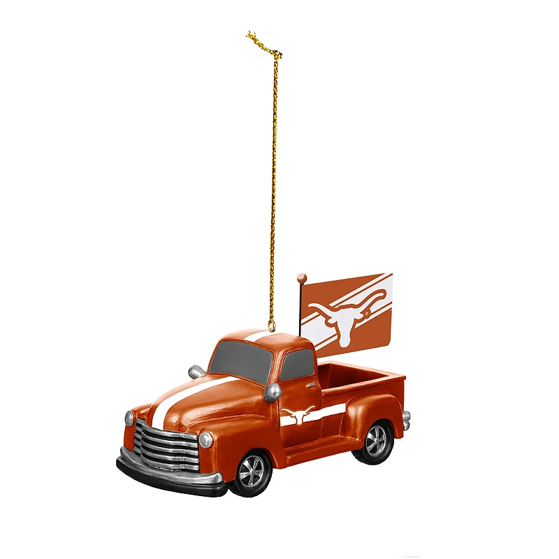 Texas Longhorns 3" Rally Truck Two-Piece Ornament Set