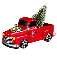 Kansas City Chiefs 9" Holiday Rally Truck LED Statue