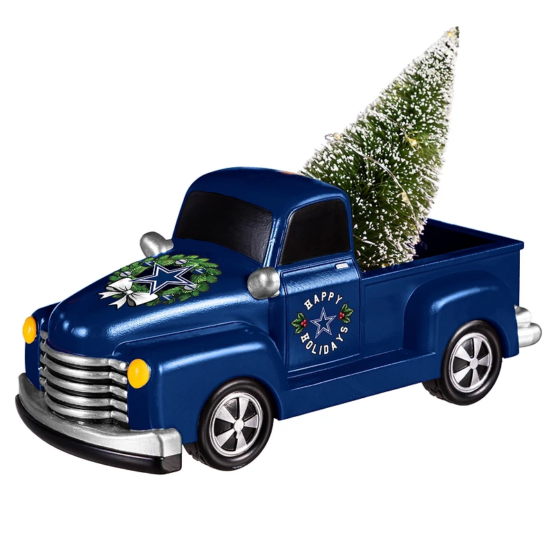 Dallas Cowboys 9" Holiday Rally Truck LED Statue