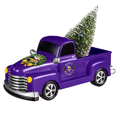 Minnesota Vikings 9" Holiday Rally Truck LED Statue