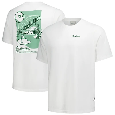 Unisex Malbon Golf White WM Phoenix Open Desert Drive Bermuda T-Shirt
