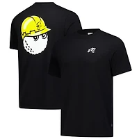 Unisex Malbon Golf Black WM Phoenix Open Safety Buckets Bermuda T-Shirt