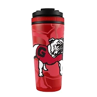WinCraft Georgia Bulldogs 26oz. 4D Stainless Steel Shaker Bottle