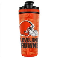 WinCraft Cleveland Browns 26oz. 4D Stainless Steel Shaker Bottle