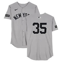 Cody Bellinger New York Yankees Game-Used #35 Gray Nike Jersey vs. Houston Astros on September 4, 2025