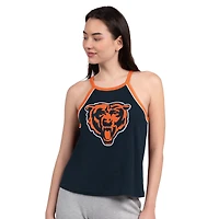 Women's G-III 4Her by Carl Banks  Navy Chicago Bears Redemption Win Slub Tank Top