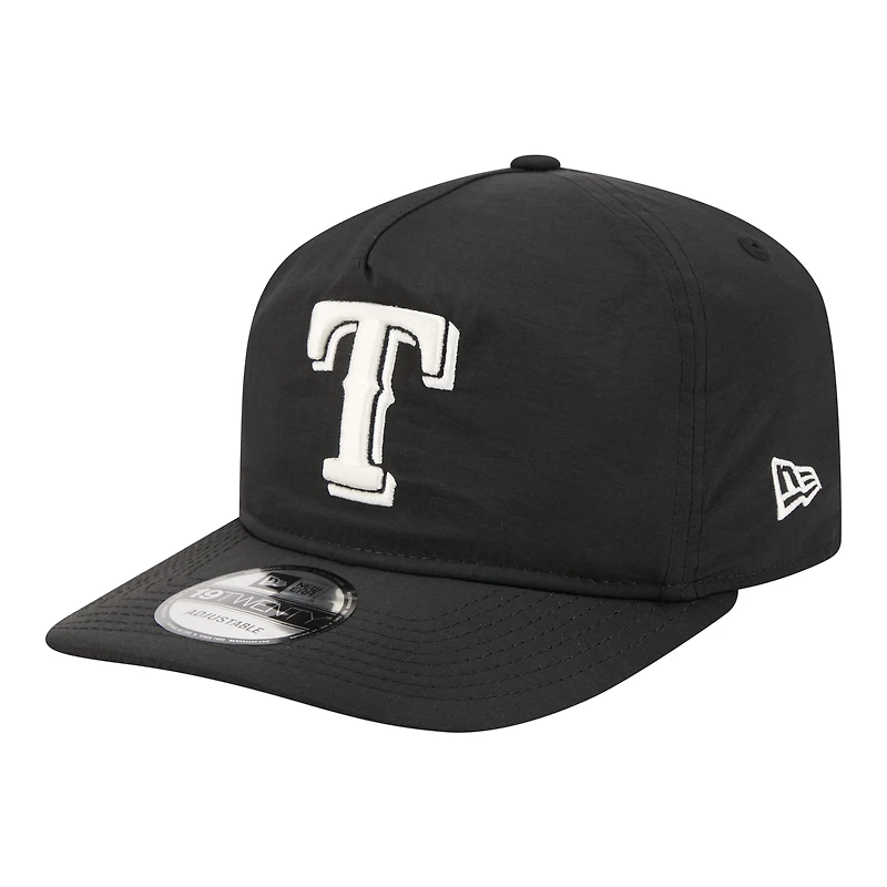 Men's New Era Black Texas Rangers Everyday 19TWENTY Adjustable Hat