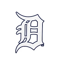 Detroit Tigers 23" Layered Metal Wall Art Sign