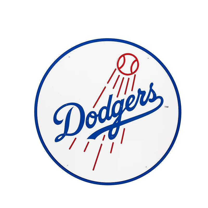 Los Angeles Dodgers 23" Layered Metal Wall Art Sign
