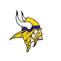 Minnesota Vikings 23" Layered Metal Wall Art Sign