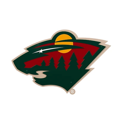 Minnesota Wild 23" Layered Metal Wall Art Sign