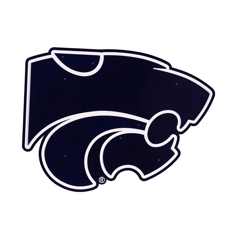 Kansas State Wildcats 23" Layered Metal Wall Art Sign