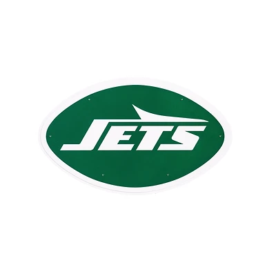 New York Jets 23" Layered Metal Wall Art Sign