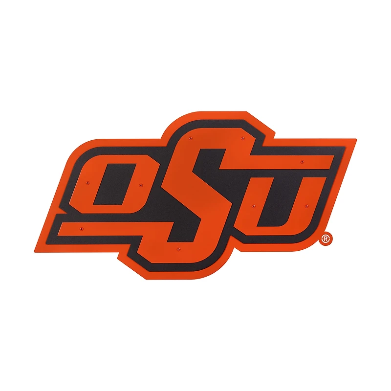 Oklahoma State Cowboys 23" Layered Metal Wall Art Sign