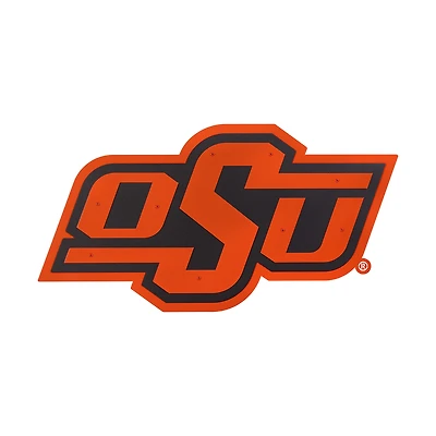 Oklahoma State Cowboys 23" Layered Metal Wall Art Sign