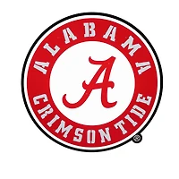 Alabama Crimson Tide 23" Layered Metal Wall Art Sign