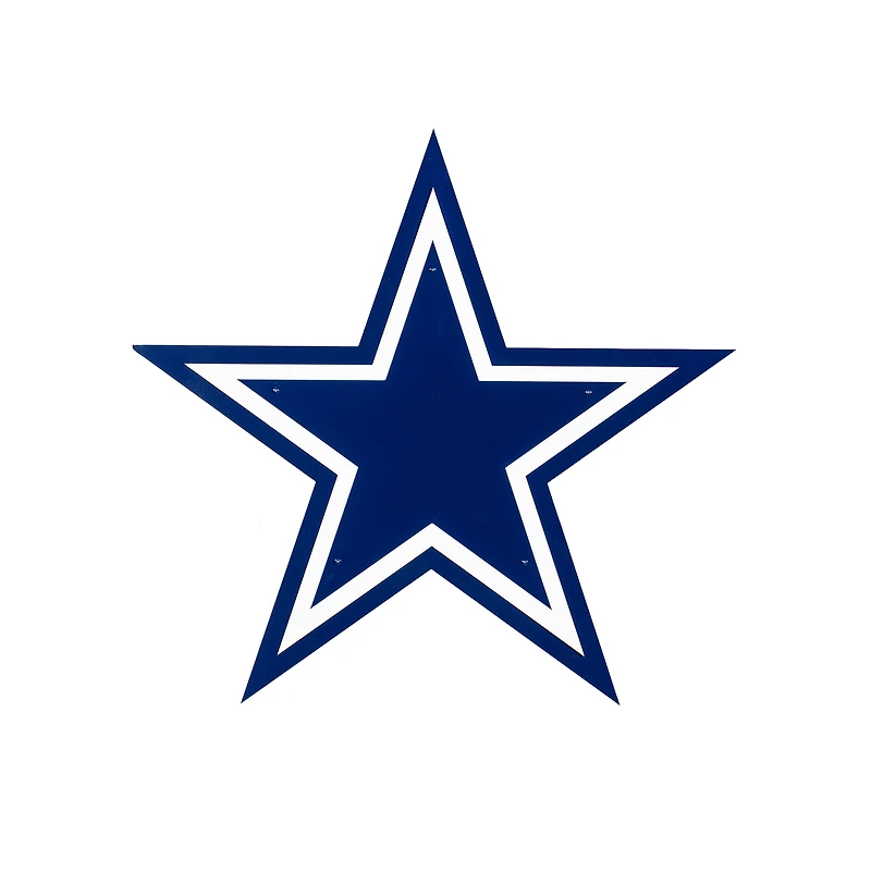 Dallas Cowboys 23" Layered Metal Wall Art Sign