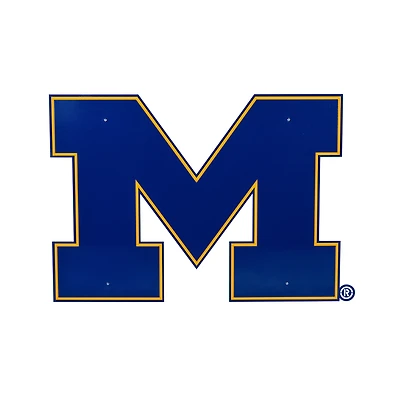Michigan Wolverines 23" Layered Metal Wall Art Sign