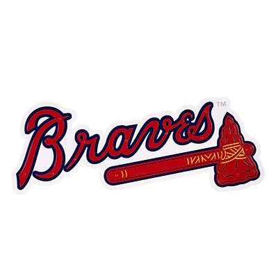 Atlanta Braves 23" Layered Metal Wall Art Sign